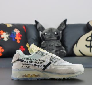 Off White x Nike Air Max 90 White The Ten Reps - Image 3