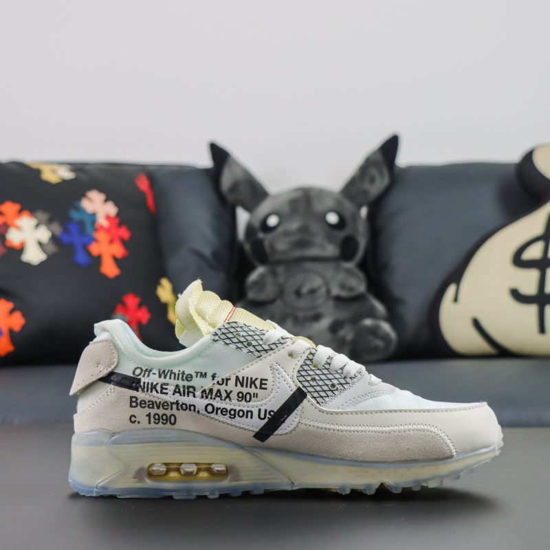 Off White x Nike Air Max 90 White The Ten Reps - Image 3