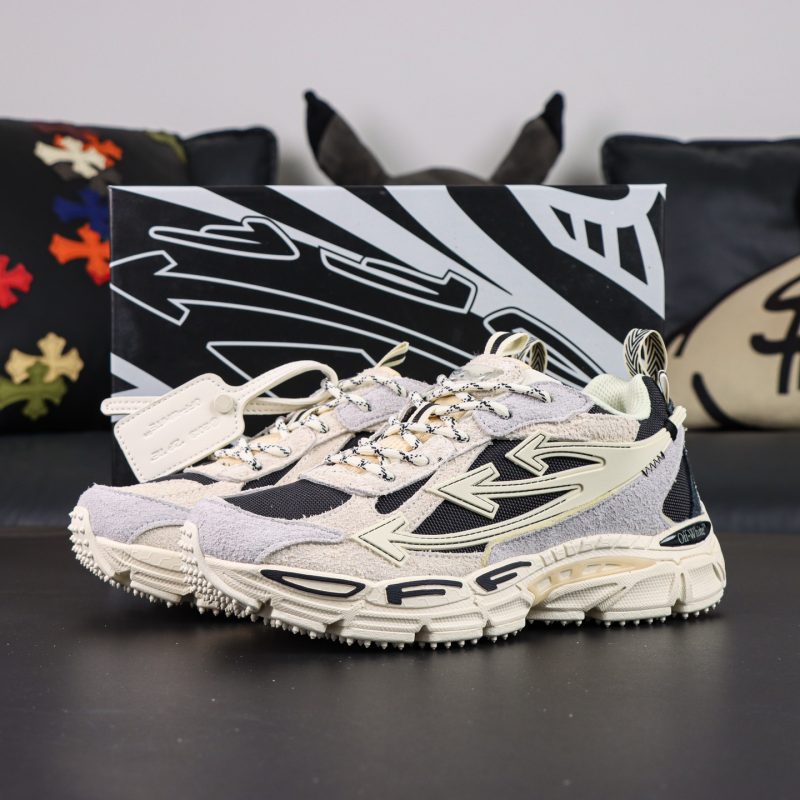 Off White Be Right Back Beige Reps with box