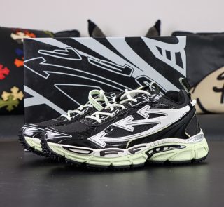Off White Be Right Back Black Green Reps with box