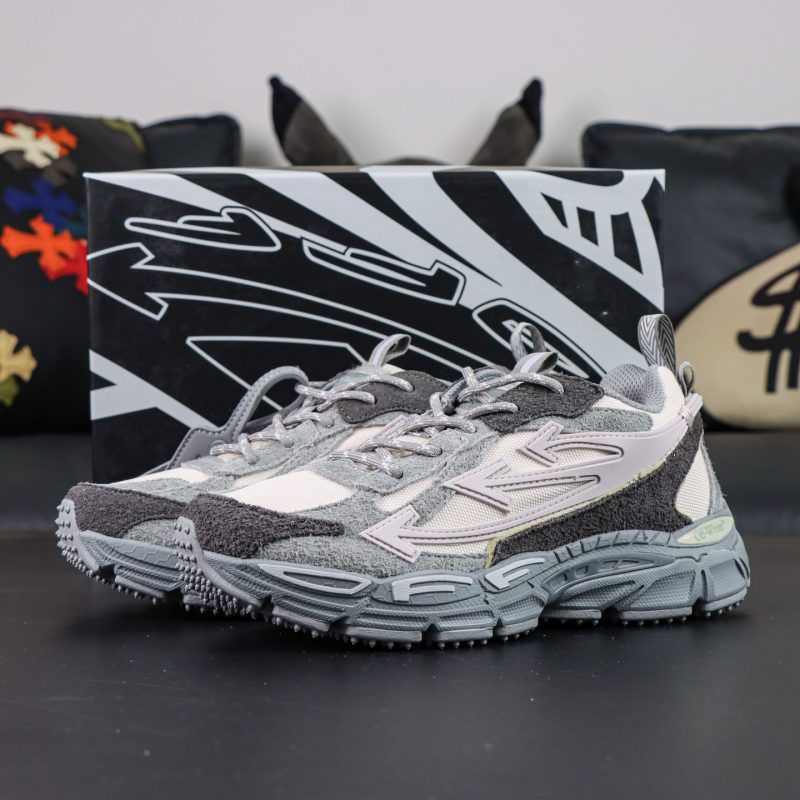Off White Be Right Back Grey Reps with box