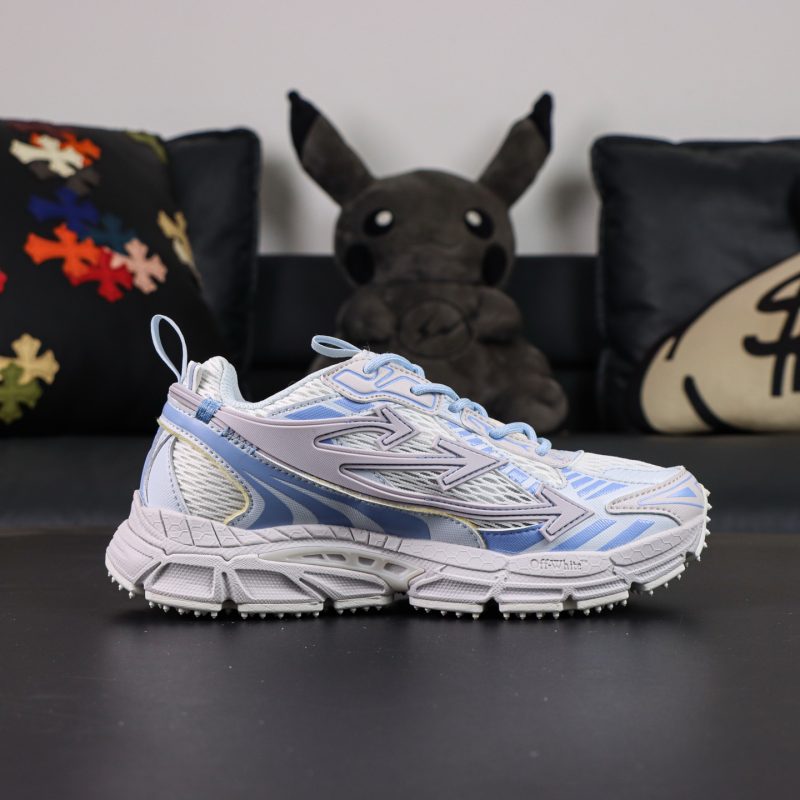 Inside view of Off White Be Right Back Light Blue Grey Reps