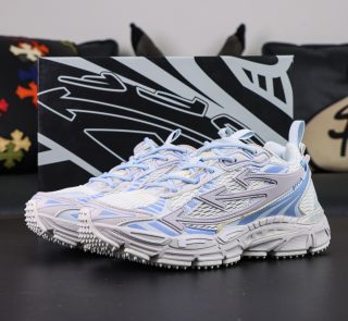 Off White Be Right Back Light Blue Grey Reps with box