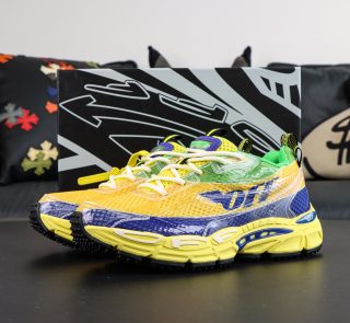 Off White Be Right Back Multicolor Print Reps with box