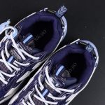 Tongue detail of Off White Be Right Back Navy Blue Reps