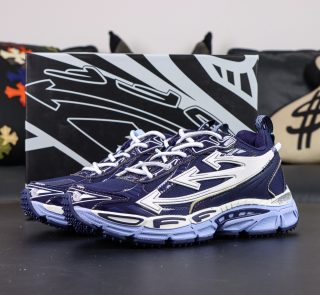 Off White Be Right Back Navy Blue Reps with box