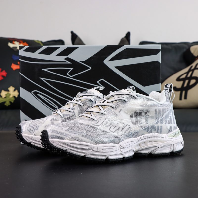 Off White Be Right Back White Print Reps with box