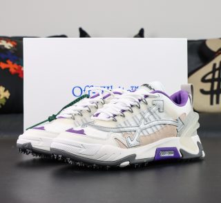 Off White ODSY 100 White Purple Reps with box