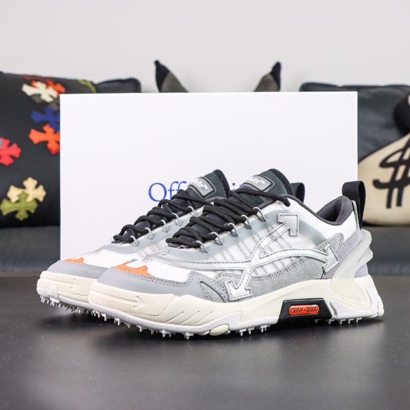 Off White ODSY 200 White Grey Reps with box
