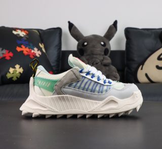 Inside view of Off White ODSY White Green Reps