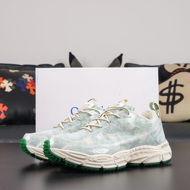 OFF-WHITE Ow Be Right Back White Green
