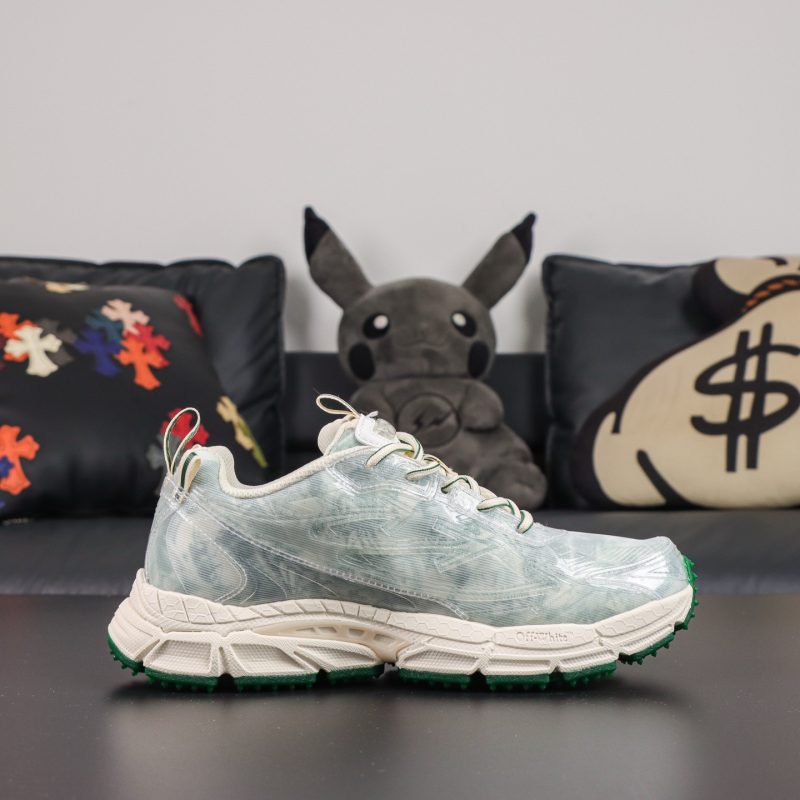 OFF-WHITE Ow Be Right Back White Green - Image 3