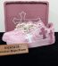 Pink Chrome Hearts Air Force 1 Custom with box displayed on table