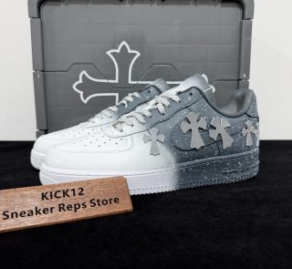 Chrome hearts x Air Force Grey and White Reps
