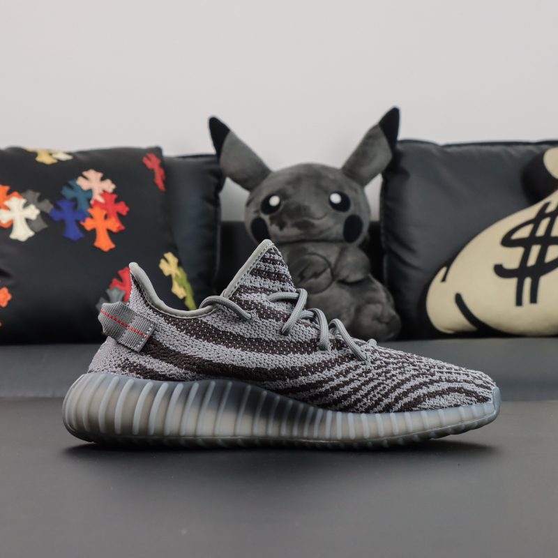 Medial view of Yeezy 350 Beluga 2.0 reps