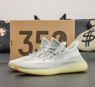 Yeezy 350 Yeshaya reps with reflective accents and original box
