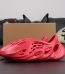 Yeezy Foam Runner Vermilion reps in bright red with box