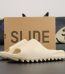 Yeezy Slide Bone reps in beige with original box